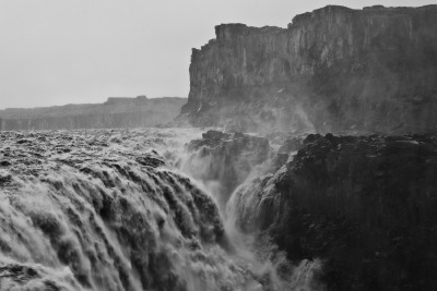 Wodospad Dettifoss na Islandii